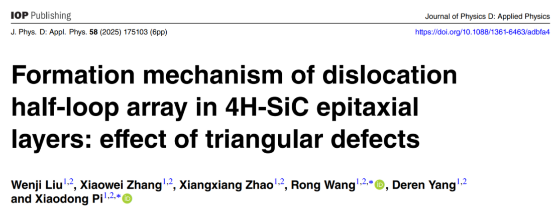 Formation mechanism of dislocation half-loop array in 4H-SiC epitaxial layers: effect of triangular defects